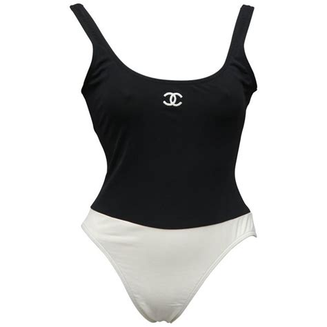 chanel bathing suit dupe|chanel black and white swimsuit.